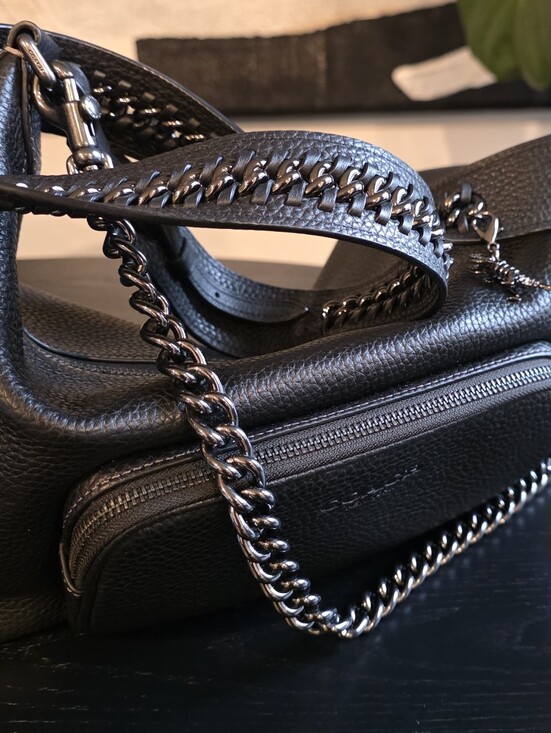 Coach Handbags - Coach Large Finn, crossbody Strap, and Chain